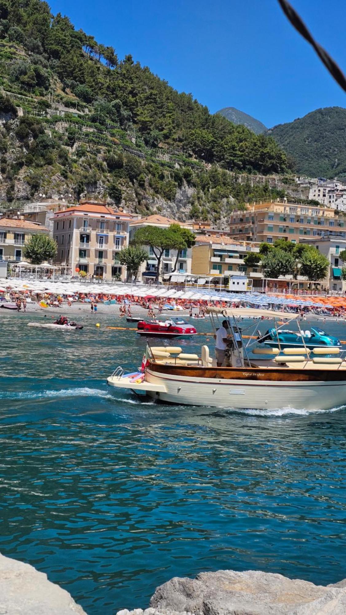 Galene - Beachfront In Costa D'Amalfi Maiori Exterior foto